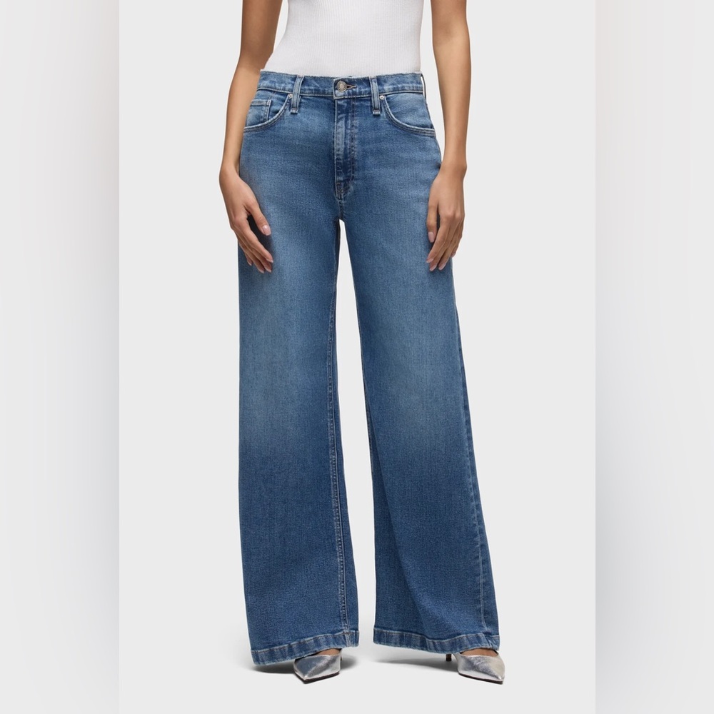 Hudson Jeans Jodie Loose Fit Wide Leg Jean Size 25
